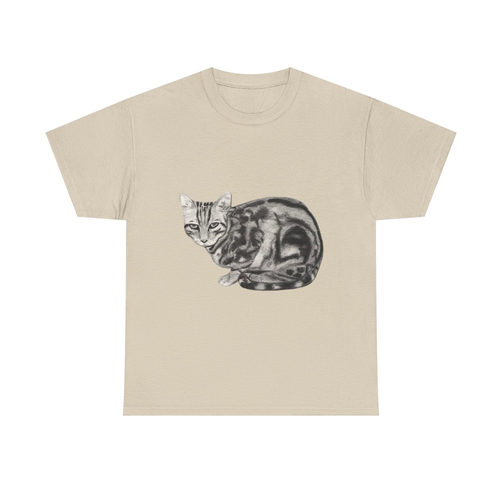 Bengal Cat Graphic Tee, Animal Lover T-Shirt