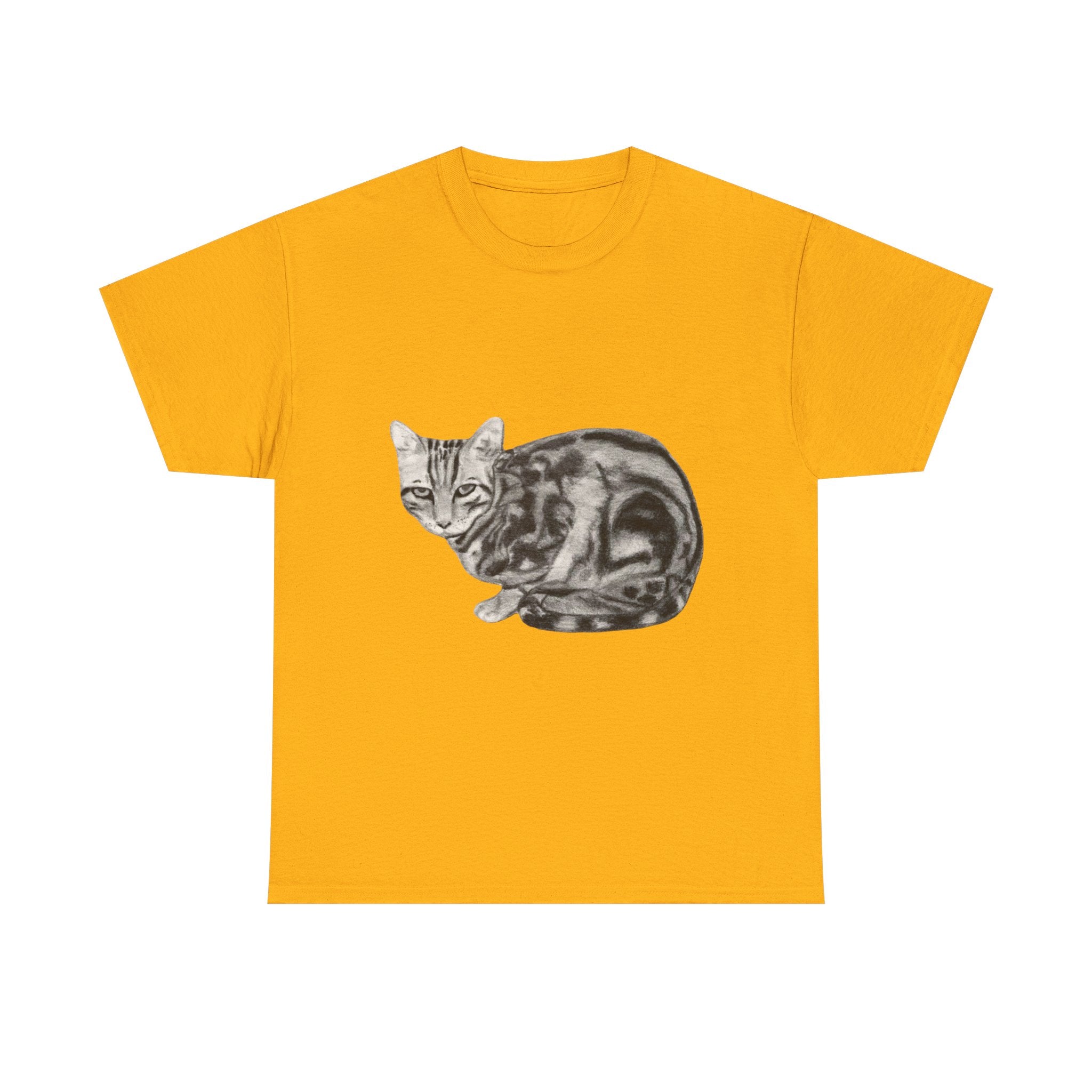 Bengal Cat Graphic Tee, Animal Lover T-Shirt