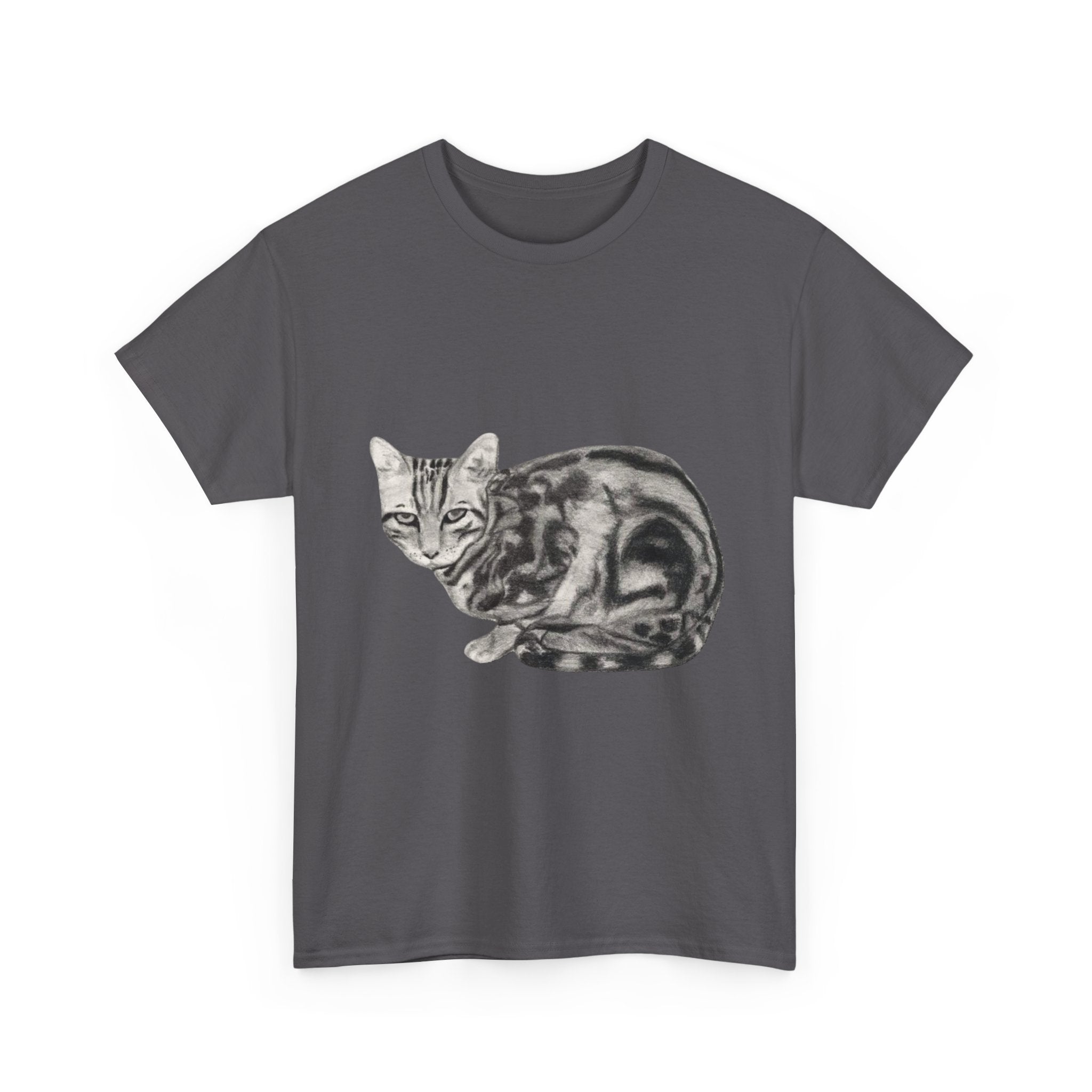 Bengal Cat Graphic Tee, Animal Lover T-Shirt