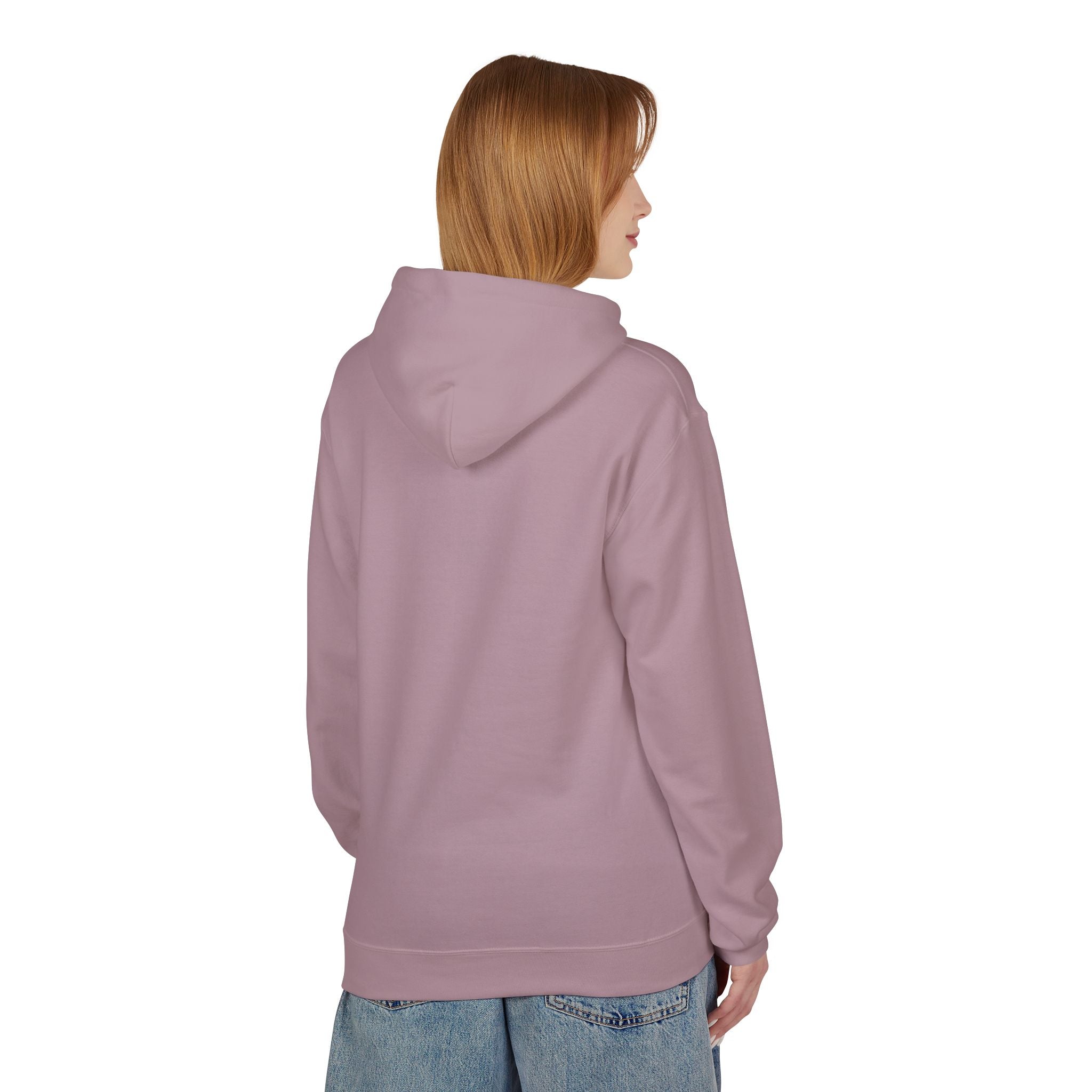 Witchy Cat Fleece Hoodie, Cozy Unisex Sweater, Perfect for Halloween, Casual Wear, Gift for Cat Lovers, Spooky Season Apparel