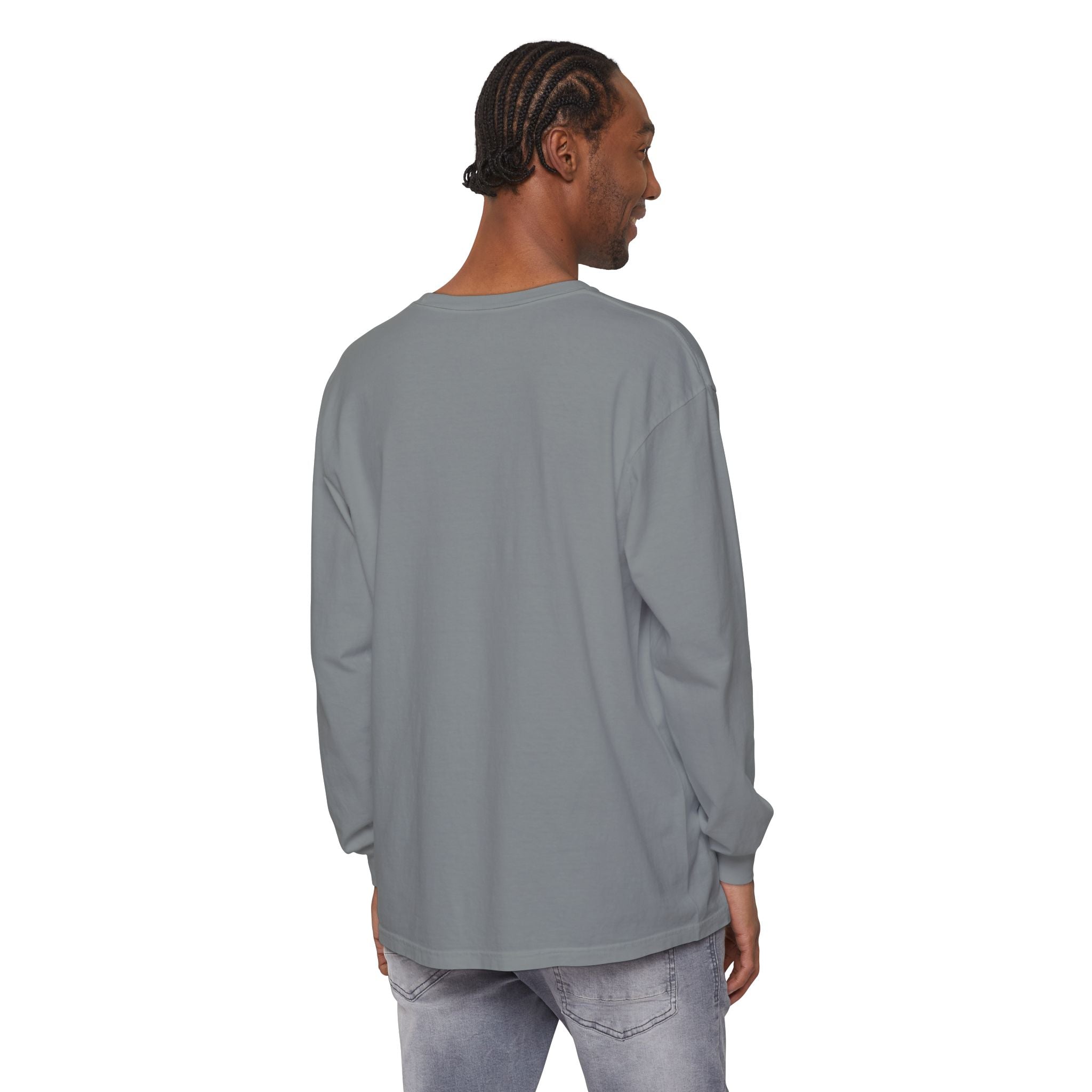 Resting Cat Face Long Sleeve T-Shirt | Soft Unisex Tee, Cat Lover Gift, Cozy Sweatshirt, Animal Lover Apparel, Cute Graphic Tee