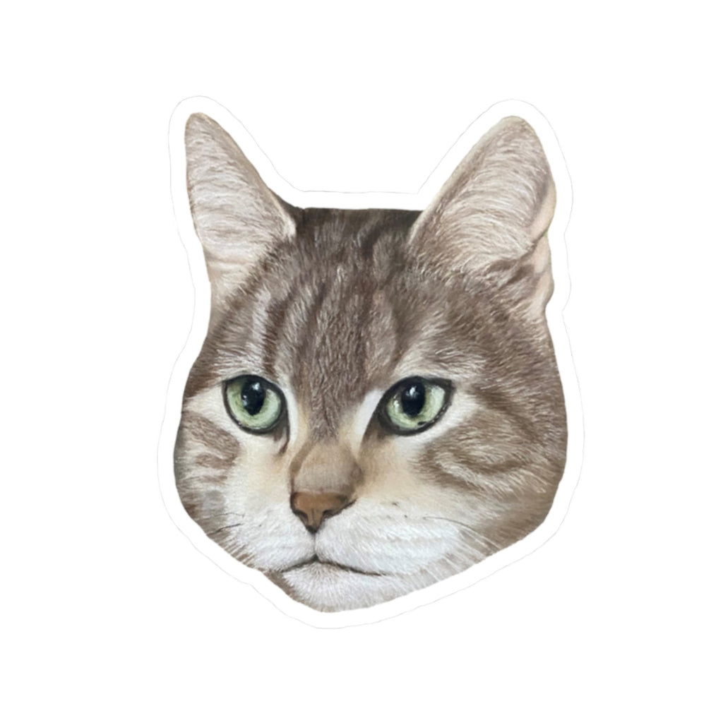 Bengal Cat Kiss-Cut Sticker