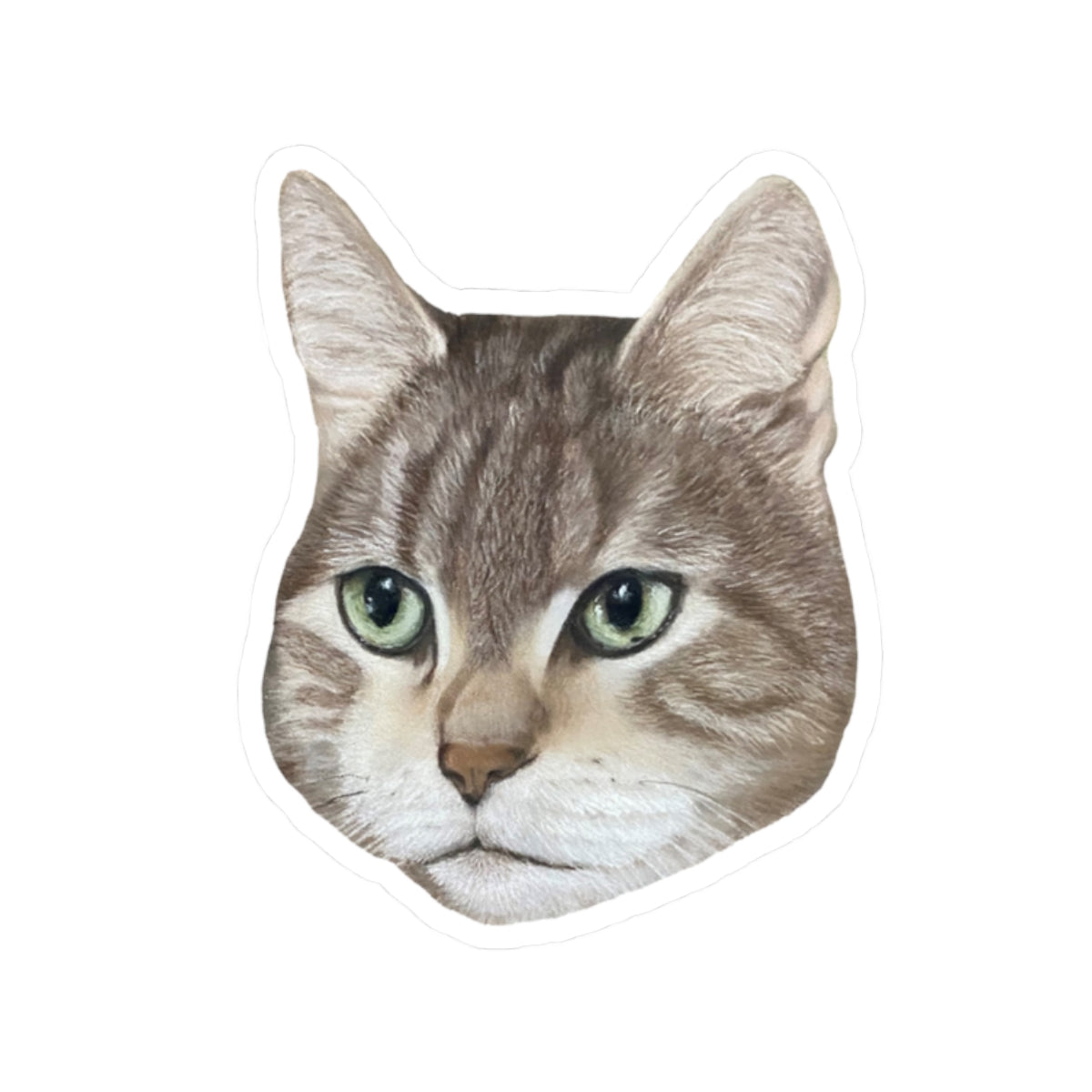 Bengal Cat Kiss-Cut Sticker
