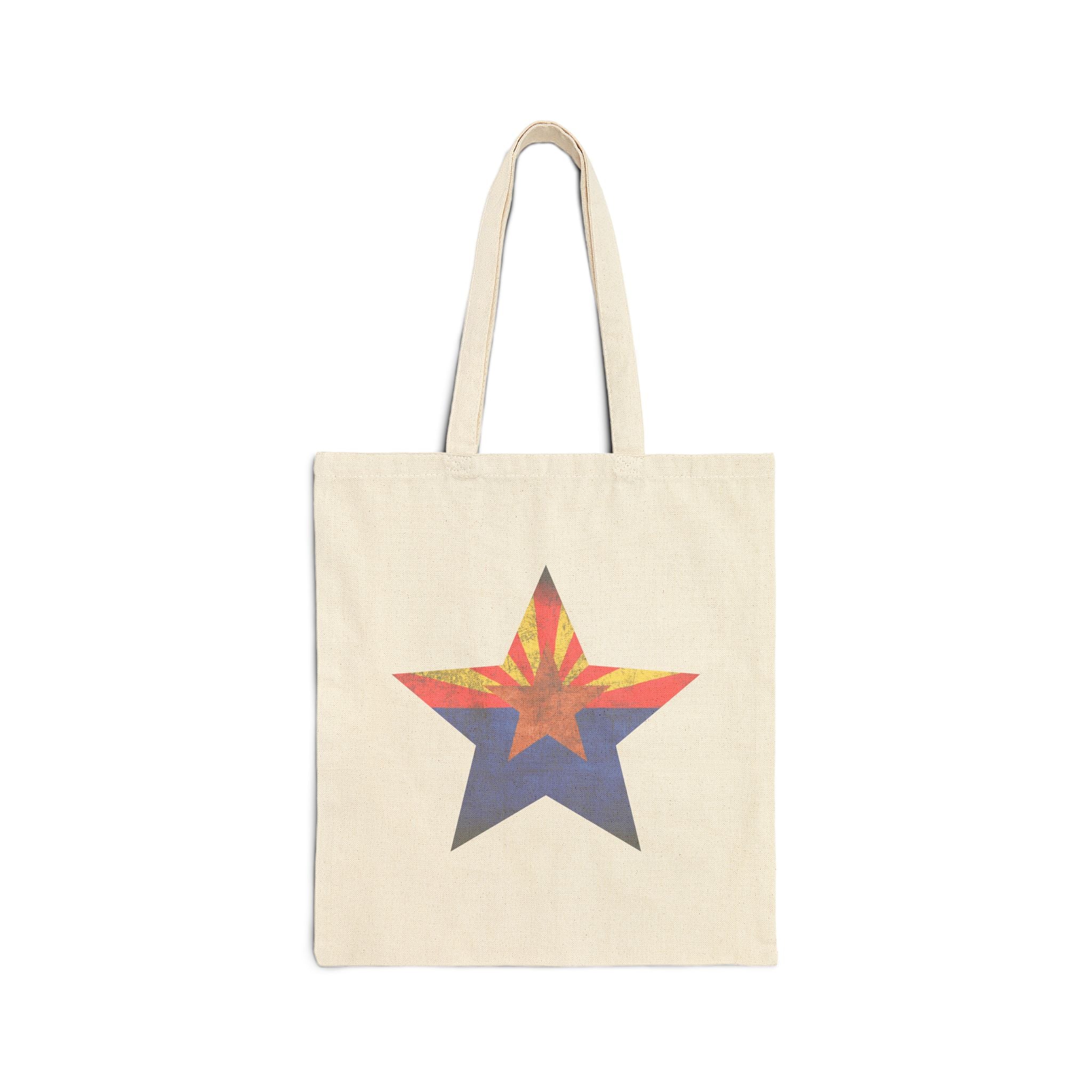 Arizona Star Cotton Canvas Tote Bag – Coolidge Souvenir