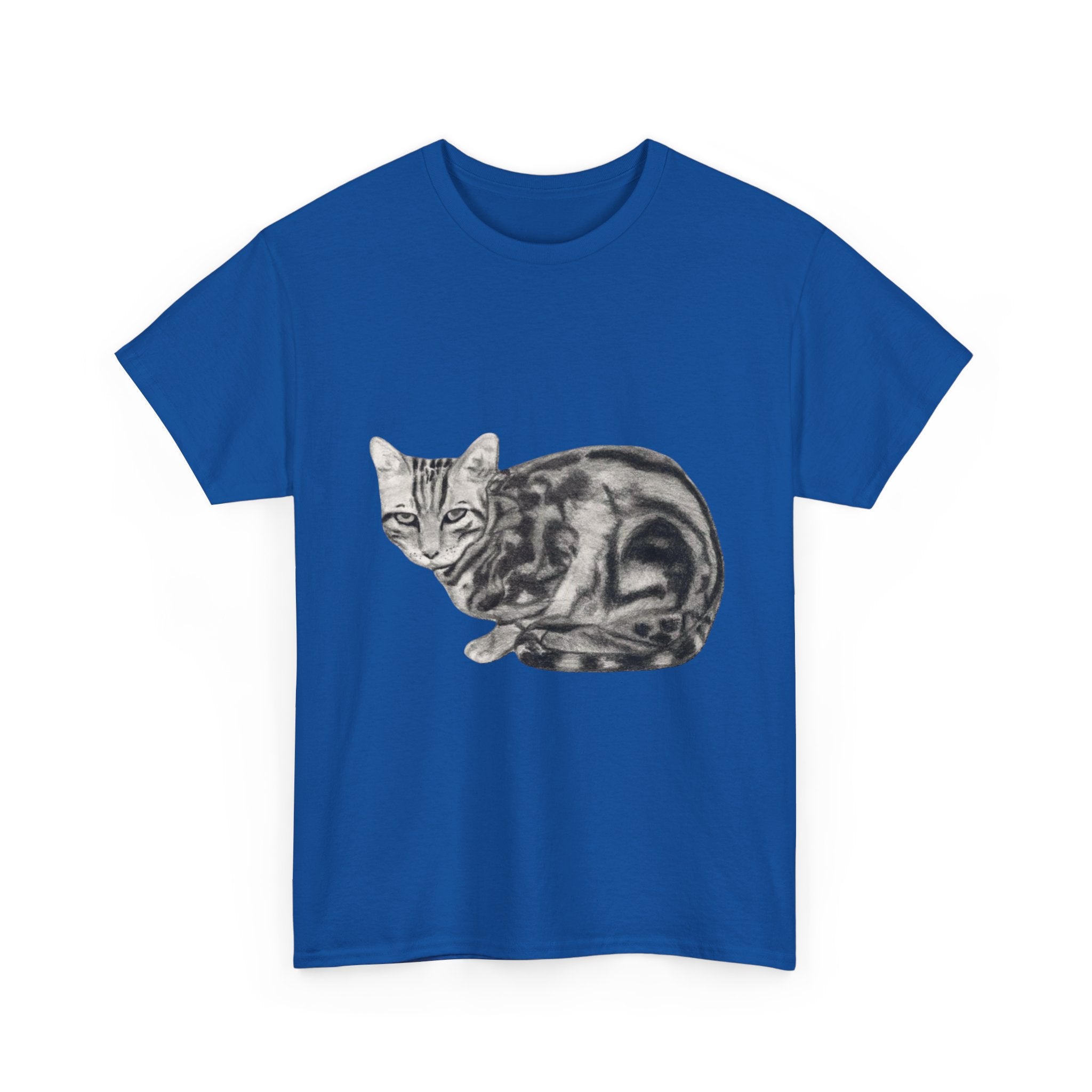 Bengal Cat Graphic Tee, Animal Lover T-Shirt