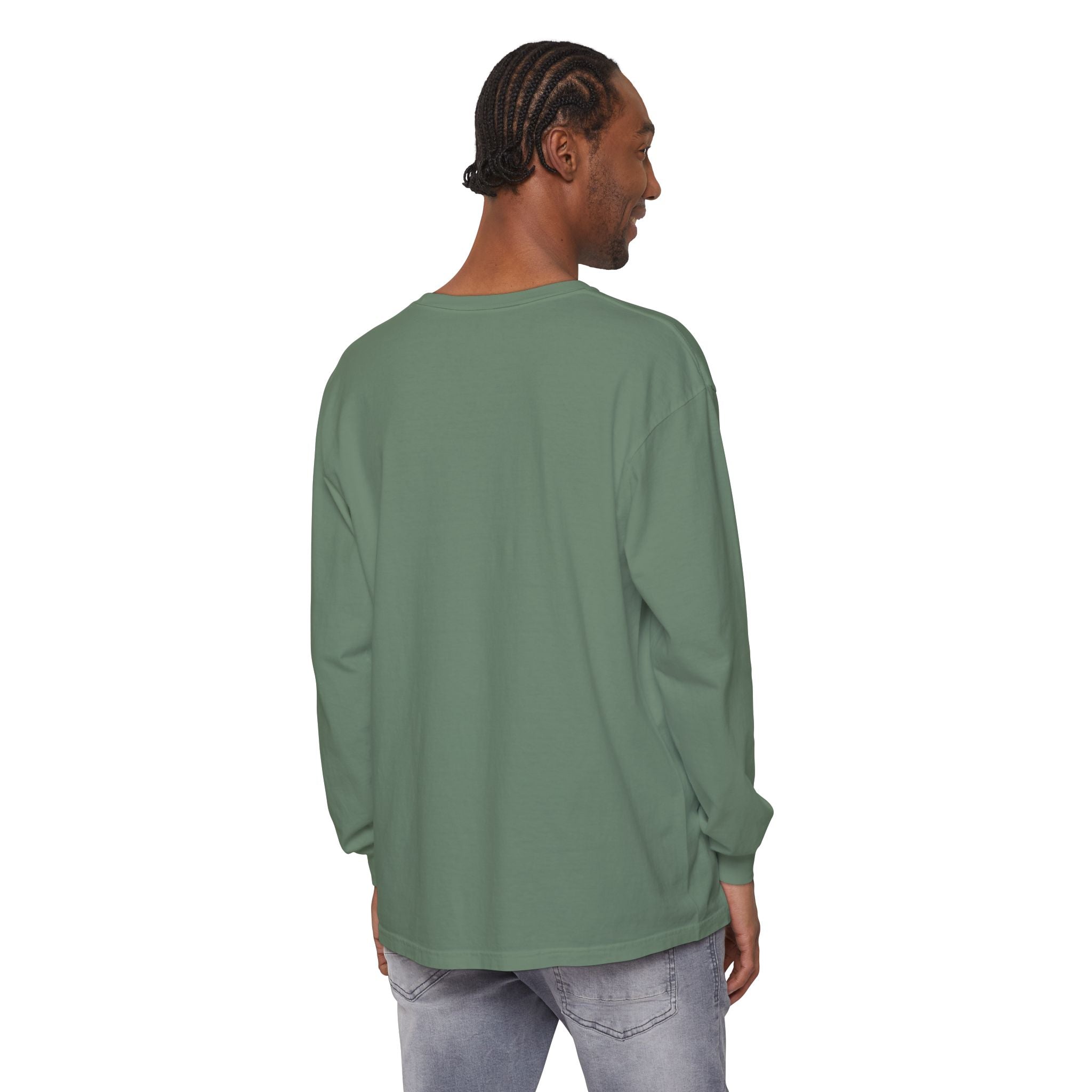 Resting Cat Face Long Sleeve T-Shirt | Soft Unisex Tee, Cat Lover Gift, Cozy Sweatshirt, Animal Lover Apparel, Cute Graphic Tee