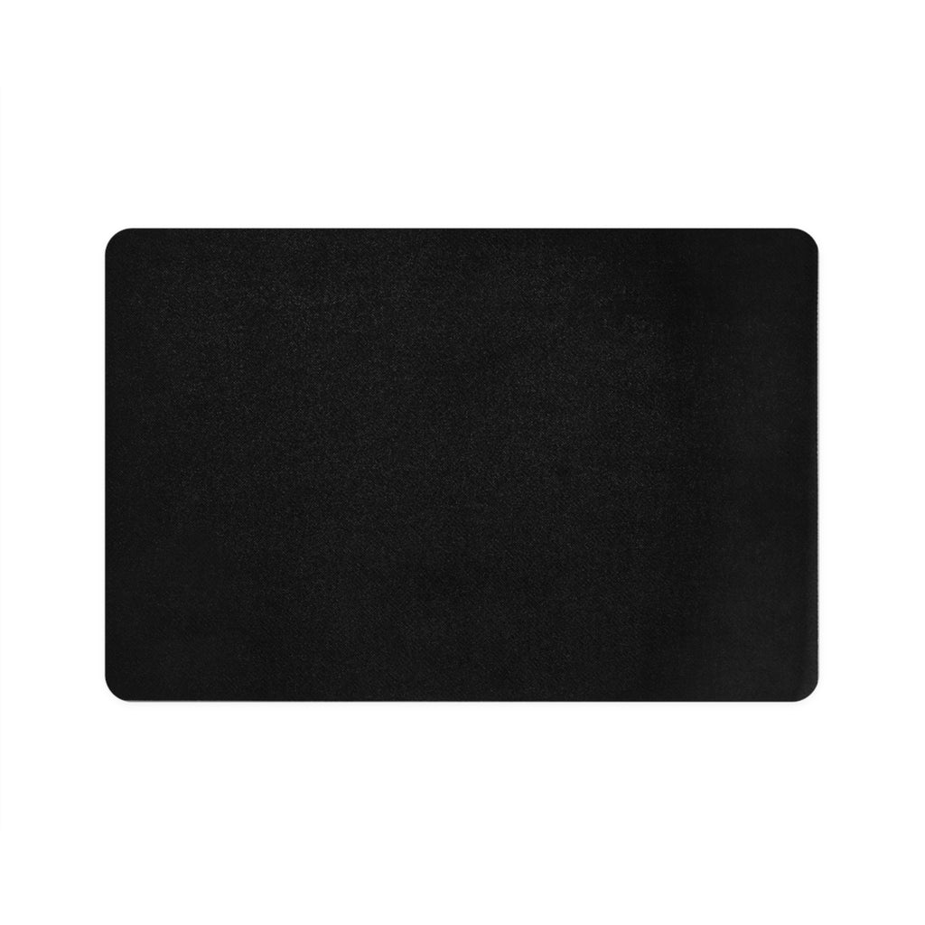 Personalized Floral Pet Food Mat (12x18) – Custom Name Dog & Cat Feeding Placemat