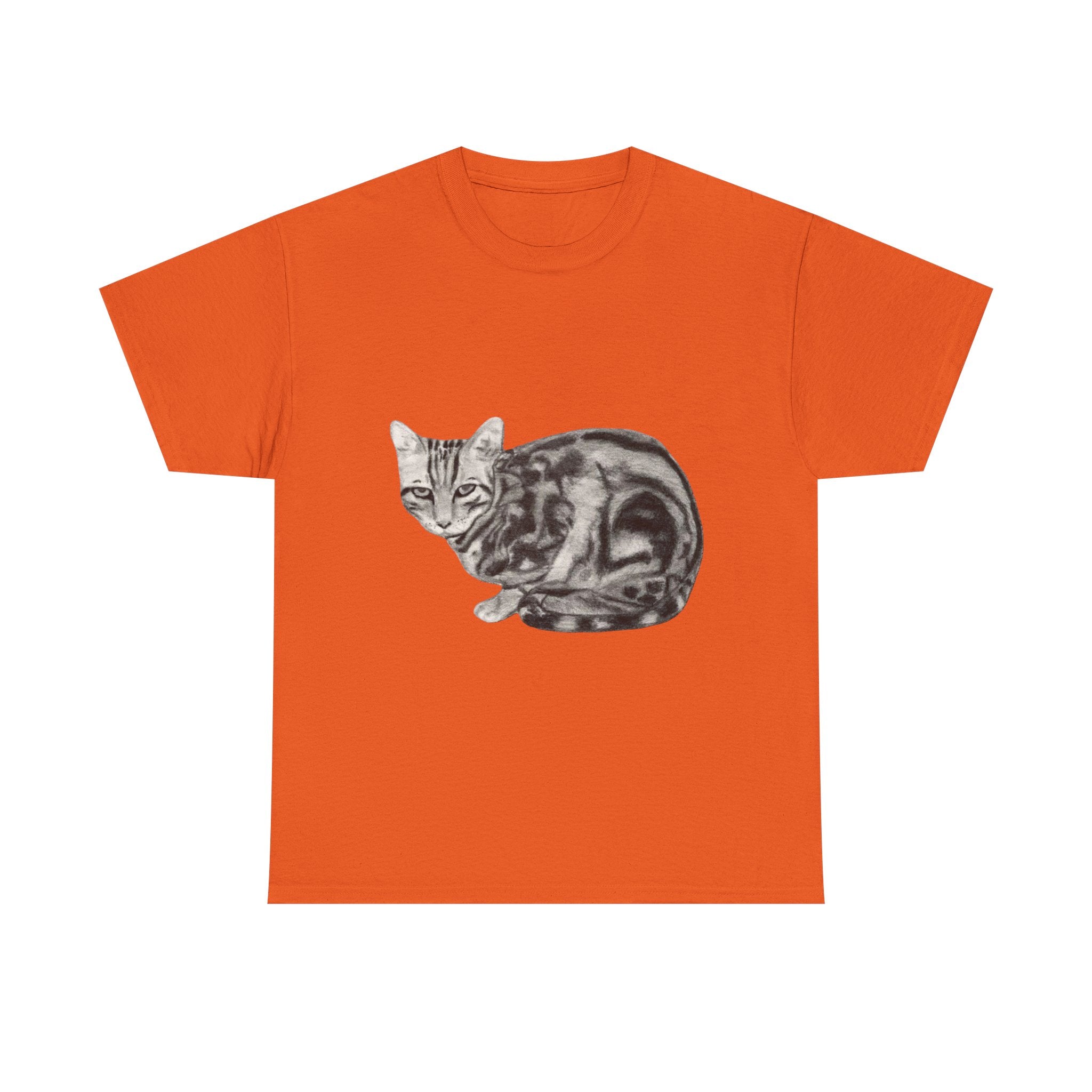 Bengal Cat Graphic Tee, Animal Lover T-Shirt