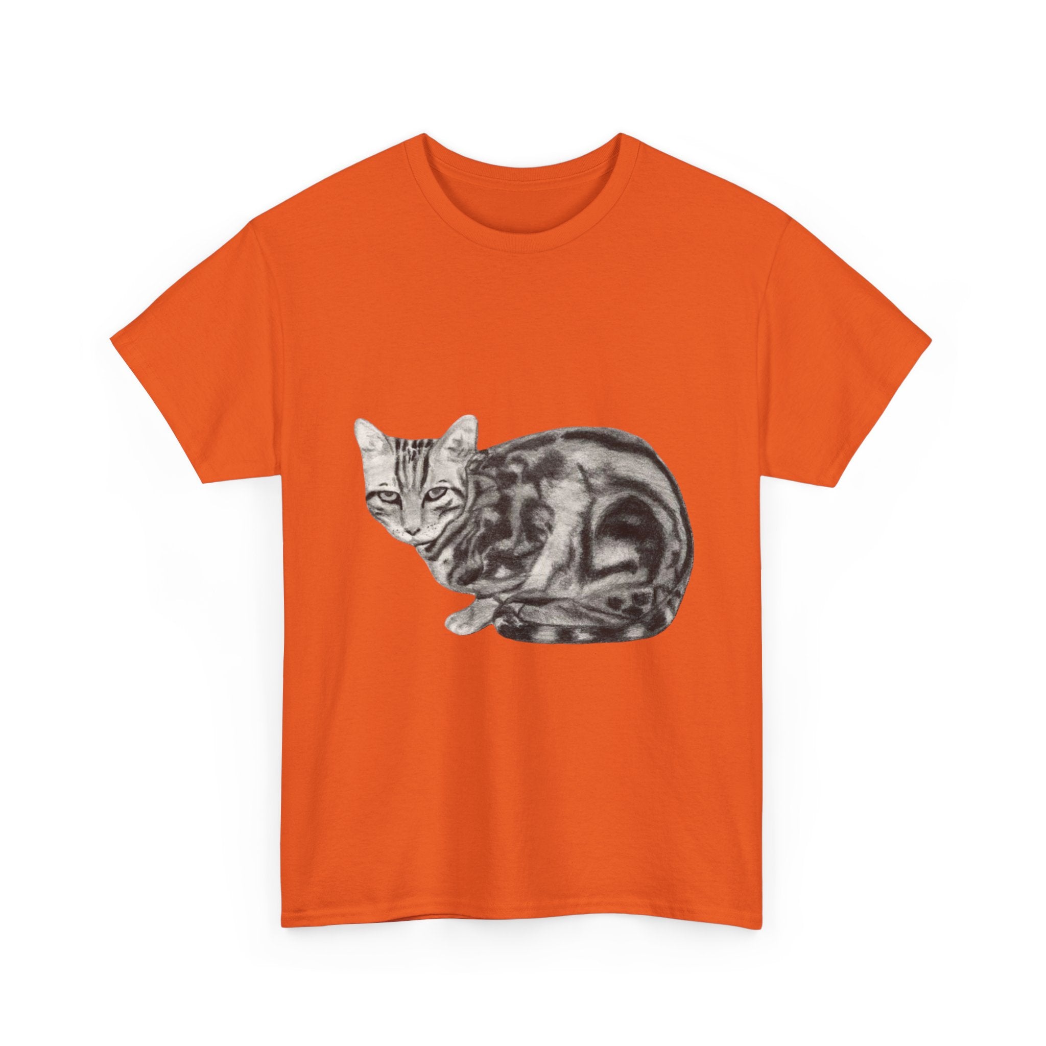 Bengal Cat Graphic Tee, Animal Lover T-Shirt