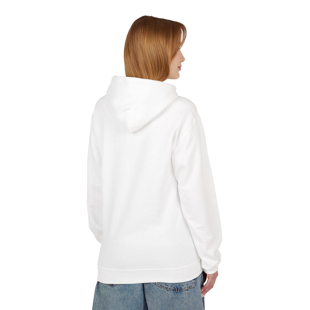 Witchy Cat Fleece Hoodie, Cozy Unisex Sweater, Perfect for Halloween, Casual Wear, Gift for Cat Lovers, Spooky Season Apparel