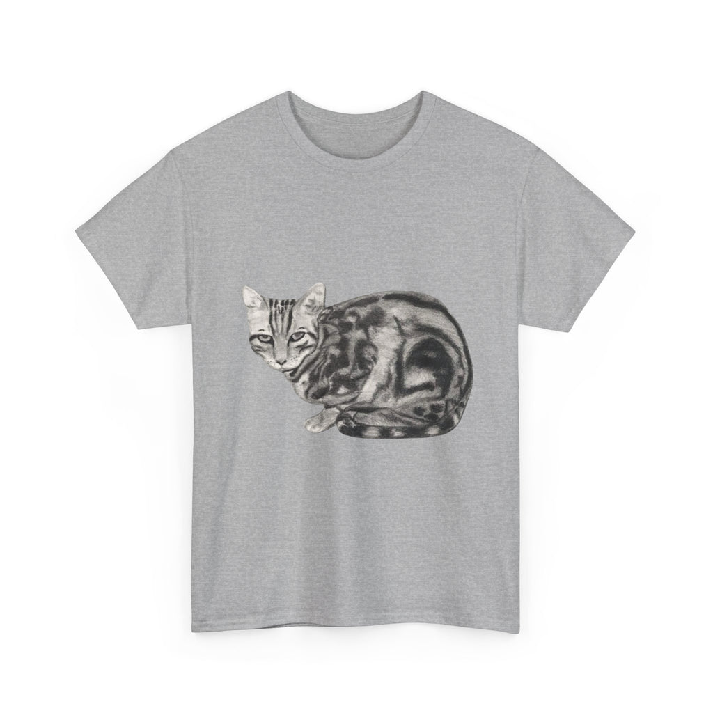 Bengal Cat Graphic Tee, Animal Lover T-Shirt
