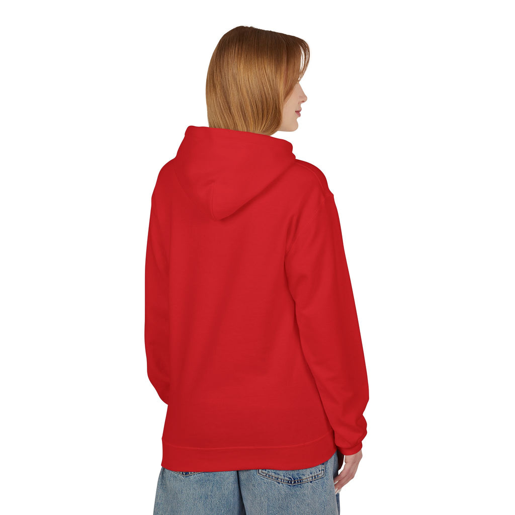 Witchy Cat Fleece Hoodie, Cozy Unisex Sweater, Perfect for Halloween, Casual Wear, Gift for Cat Lovers, Spooky Season Apparel