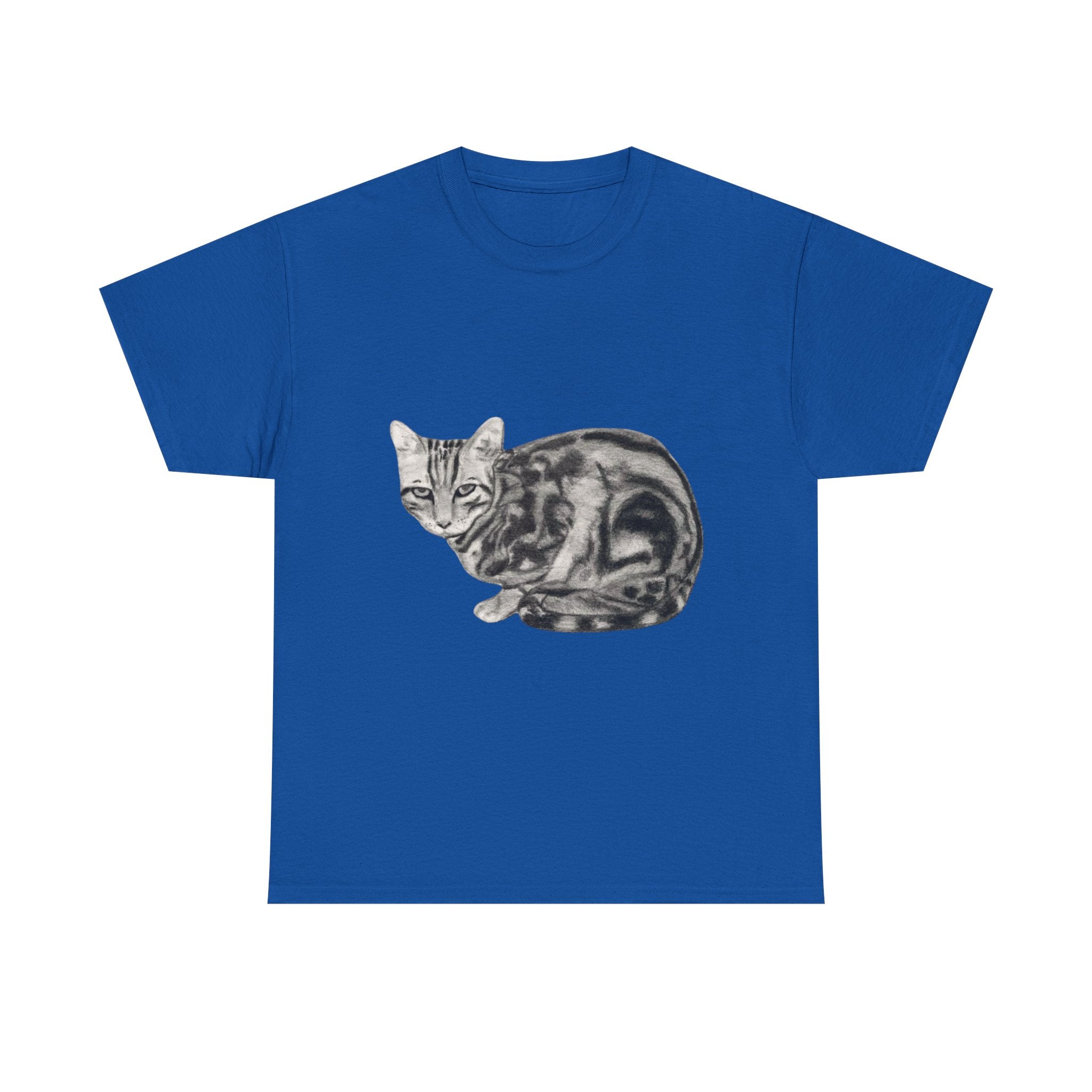 Bengal Cat Graphic Tee, Animal Lover T-Shirt