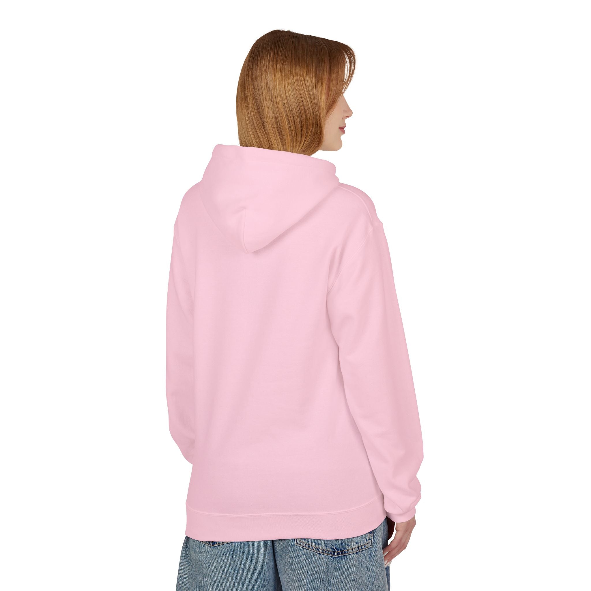 Witchy Cat Fleece Hoodie, Cozy Unisex Sweater, Perfect for Halloween, Casual Wear, Gift for Cat Lovers, Spooky Season Apparel