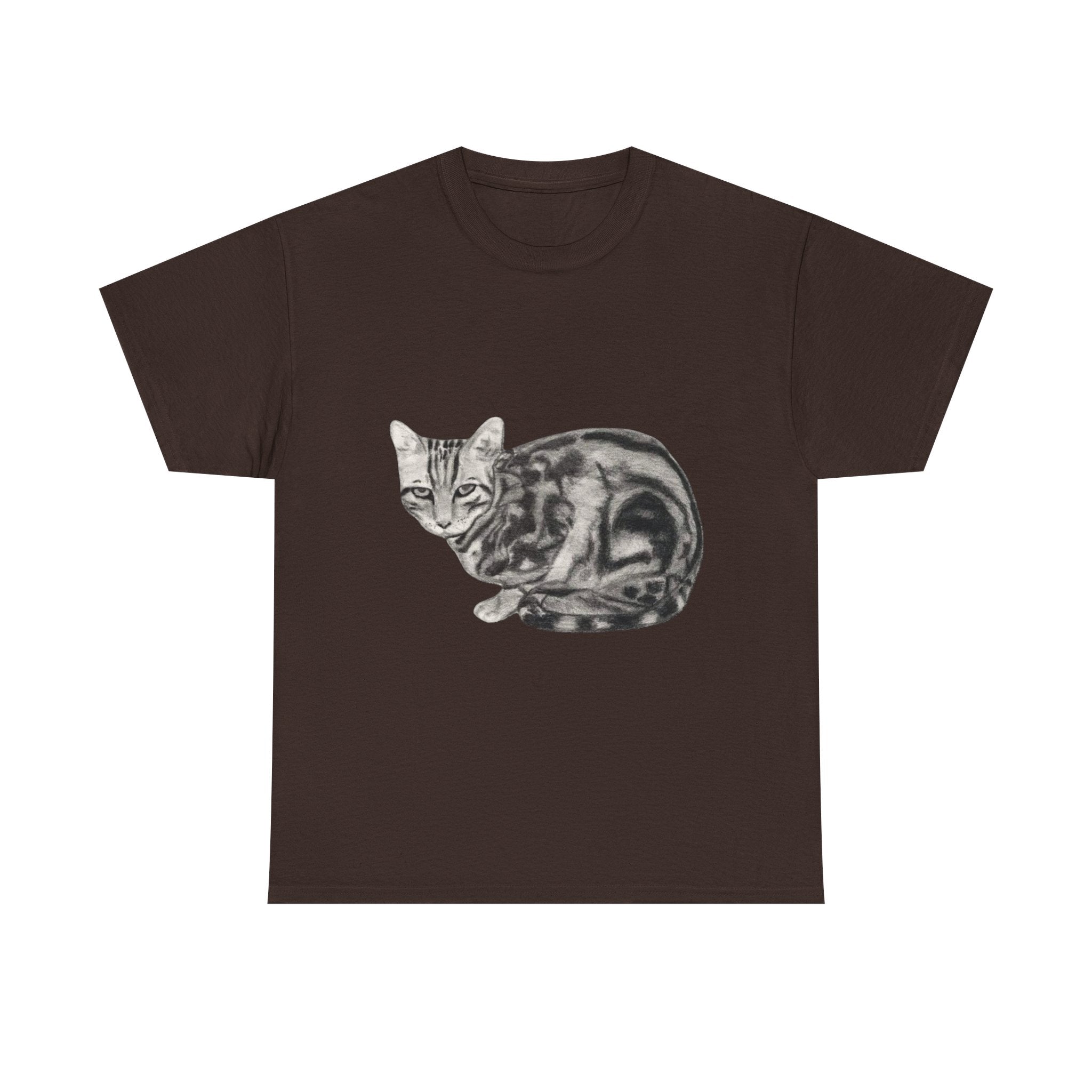 Bengal Cat Graphic Tee, Animal Lover T-Shirt