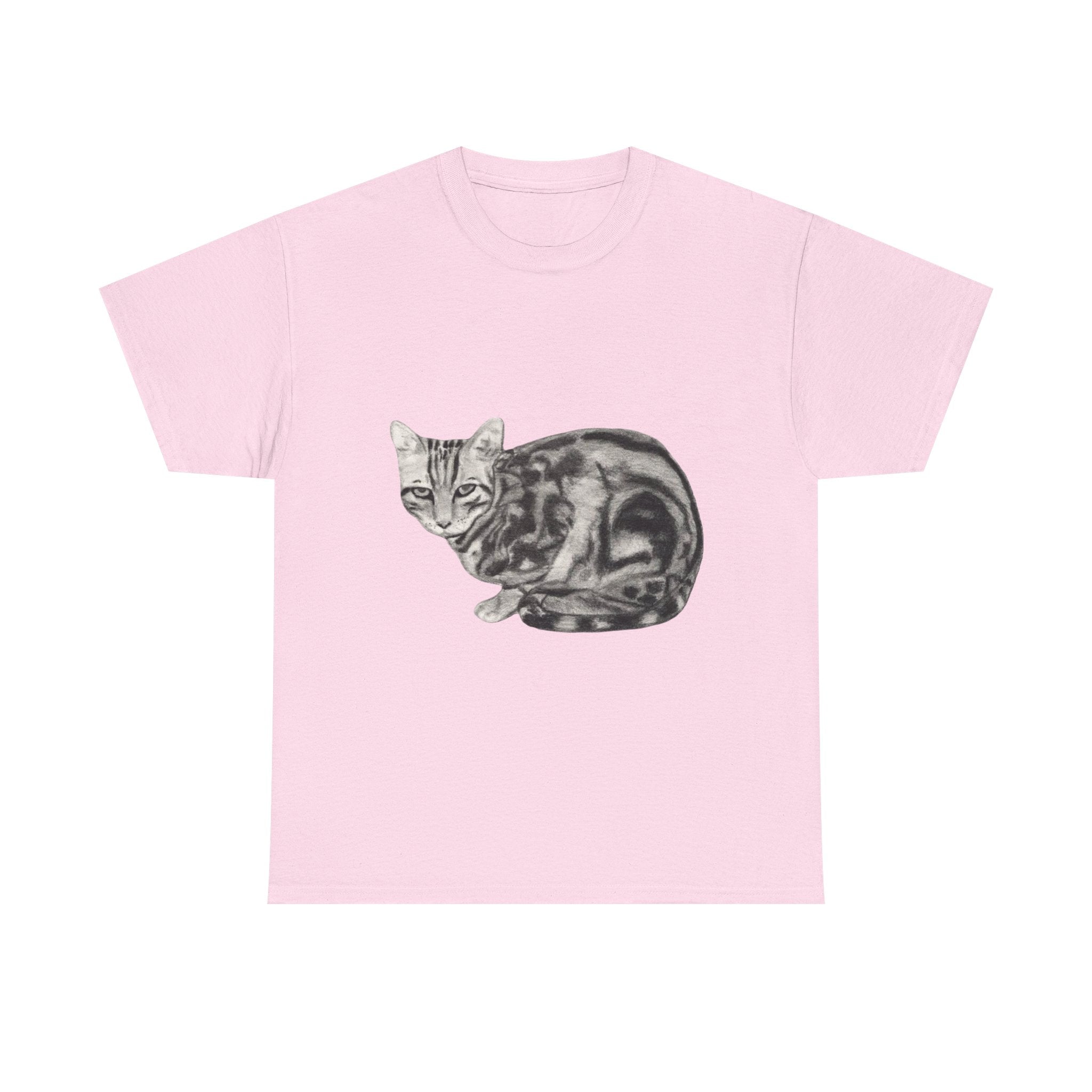 Bengal Cat Graphic Tee, Animal Lover T-Shirt