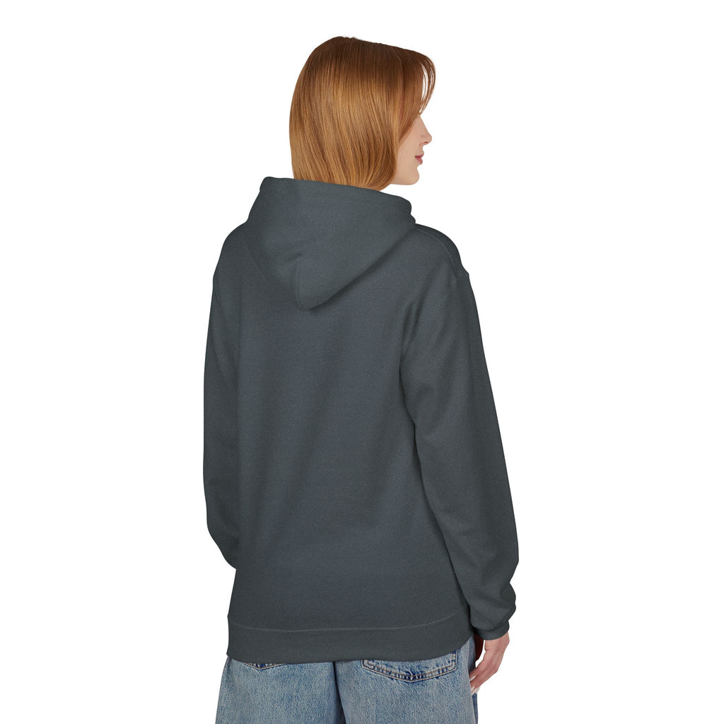 Witchy Cat Fleece Hoodie, Cozy Unisex Sweater, Perfect for Halloween, Casual Wear, Gift for Cat Lovers, Spooky Season Apparel