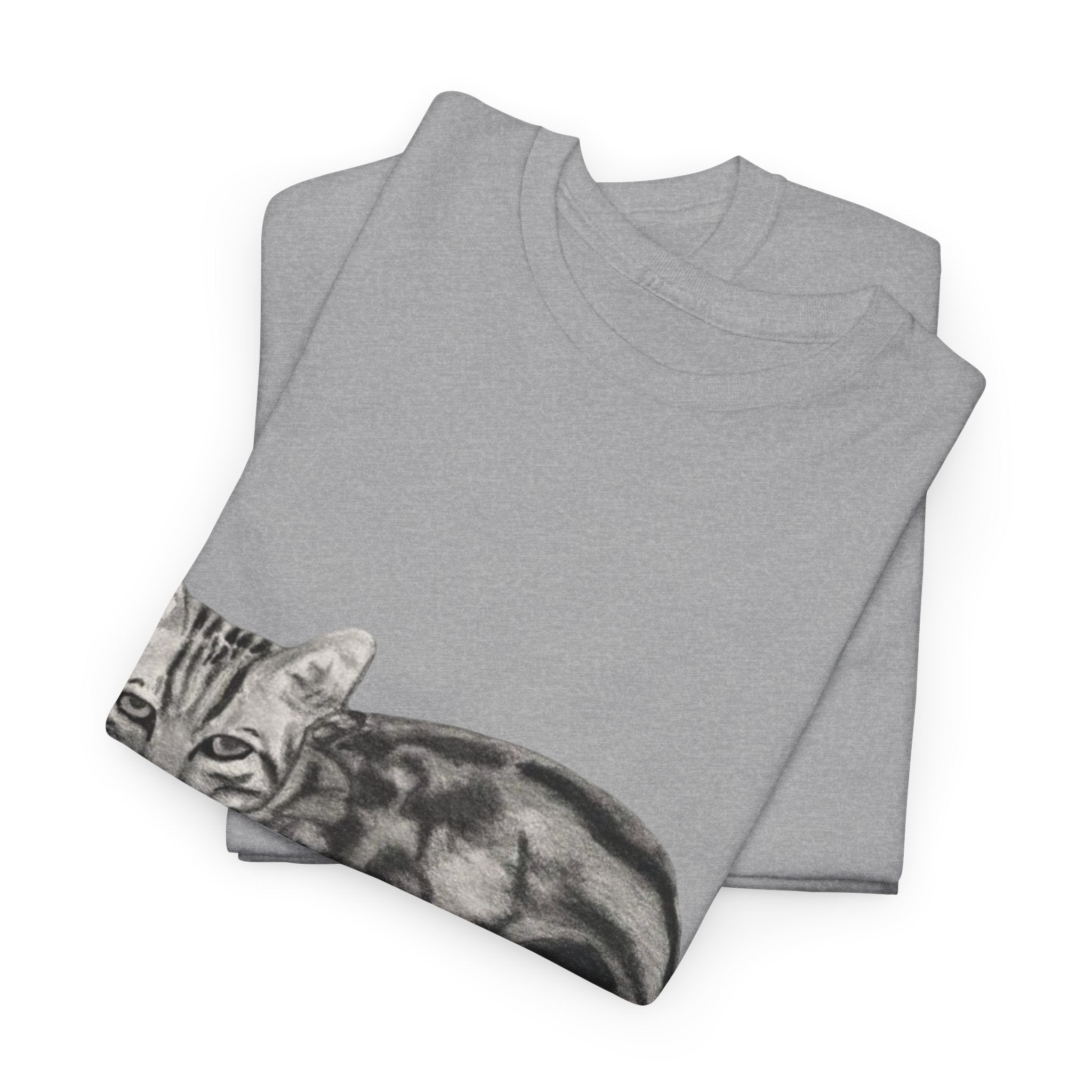 Bengal Cat Graphic Tee, Animal Lover T-Shirt