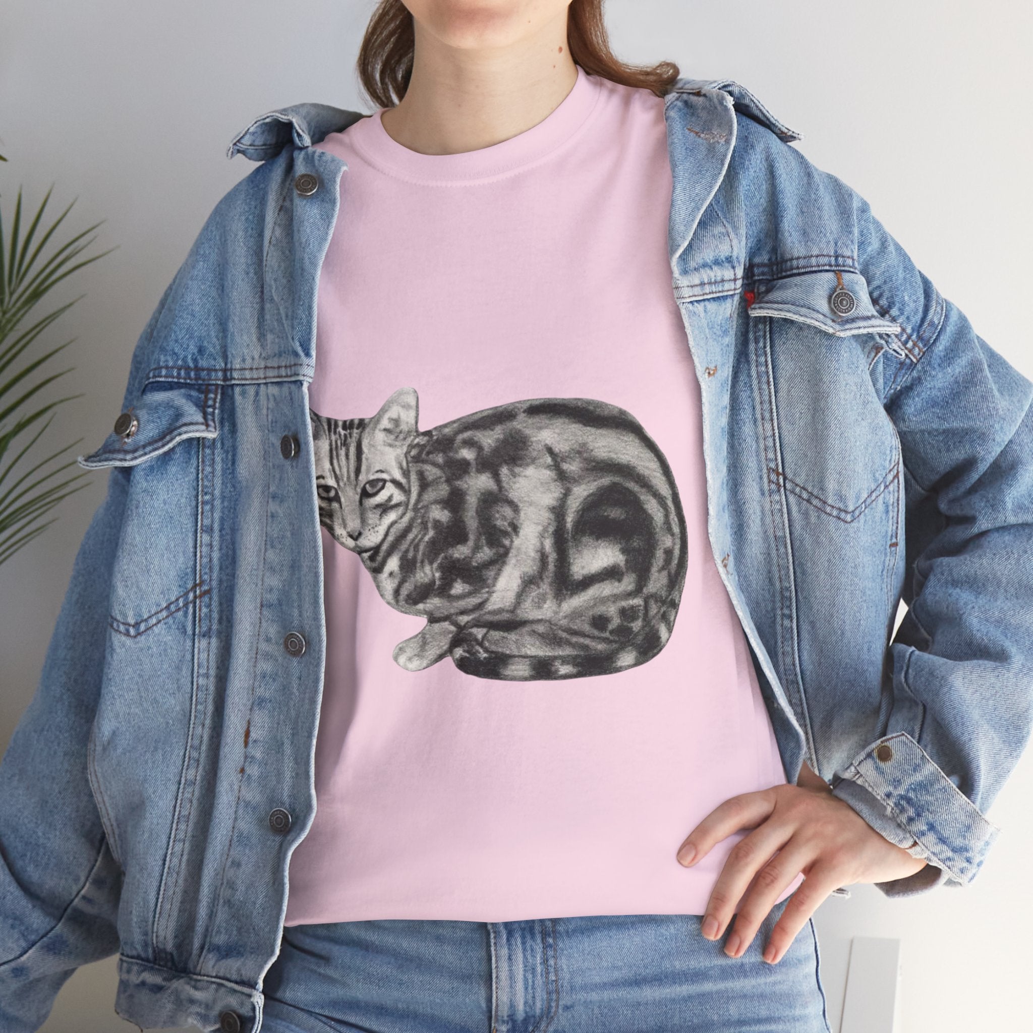Bengal Cat Graphic Tee, Animal Lover T-Shirt